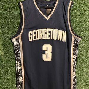 Allen Iverson Georgetown Hoyas Jersey | Vintage Style | Men’s | New